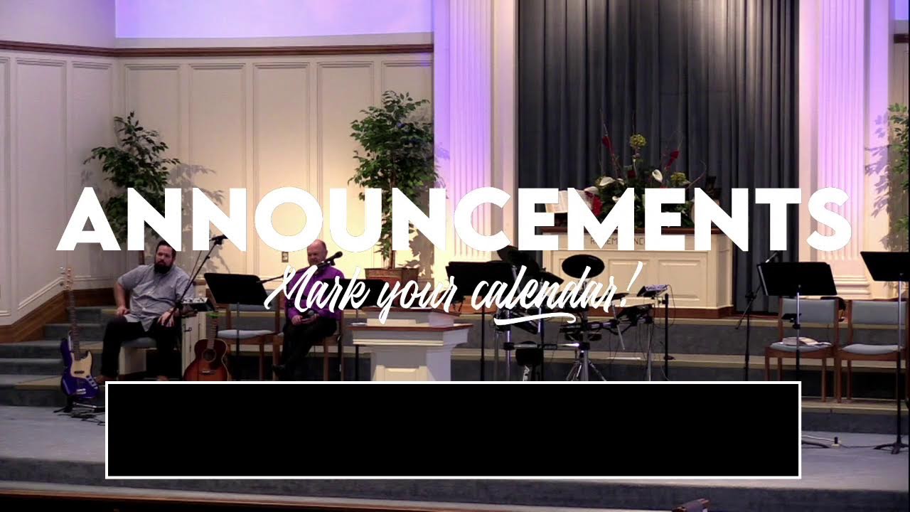 First Baptist Van, TX Live Stream YouTube