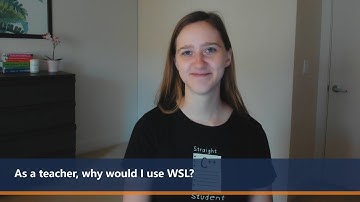 As a teacher, why would I use WSL? | One Dev Question