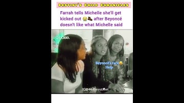 Thumbnail of Beyoncé shades Michelle Williams?? #destinyschild #beyonce #beyhive #beyoncé