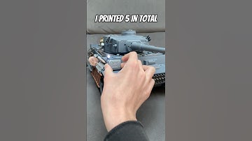 Day 8 of opening my custom advent calendar! #shorts #rc #daily #series #action #tank #3dprinting