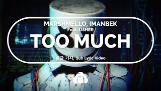 🍙  네 모든 것이 과하지 않아 🍞  Marshmello, Imanbek 😵  - Too Much (ft.Usher) 🎵