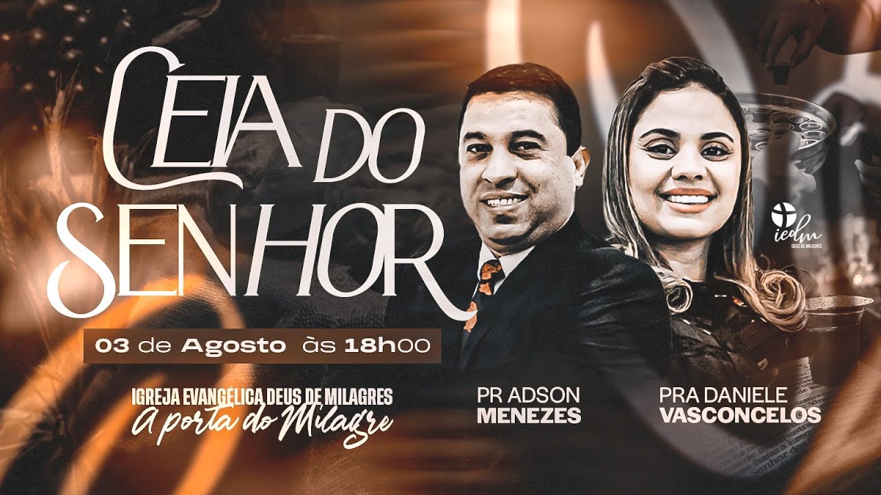 Ceia do Senhor || Pr. Adson Menezes || 03/08/2025 || Parte 1