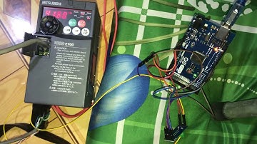 Arduino modbus RTU Điều khiển biến tần E700