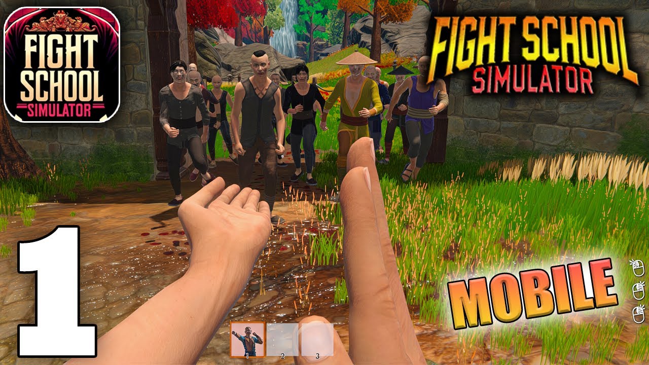 Fight School Simulator Gameplay Video