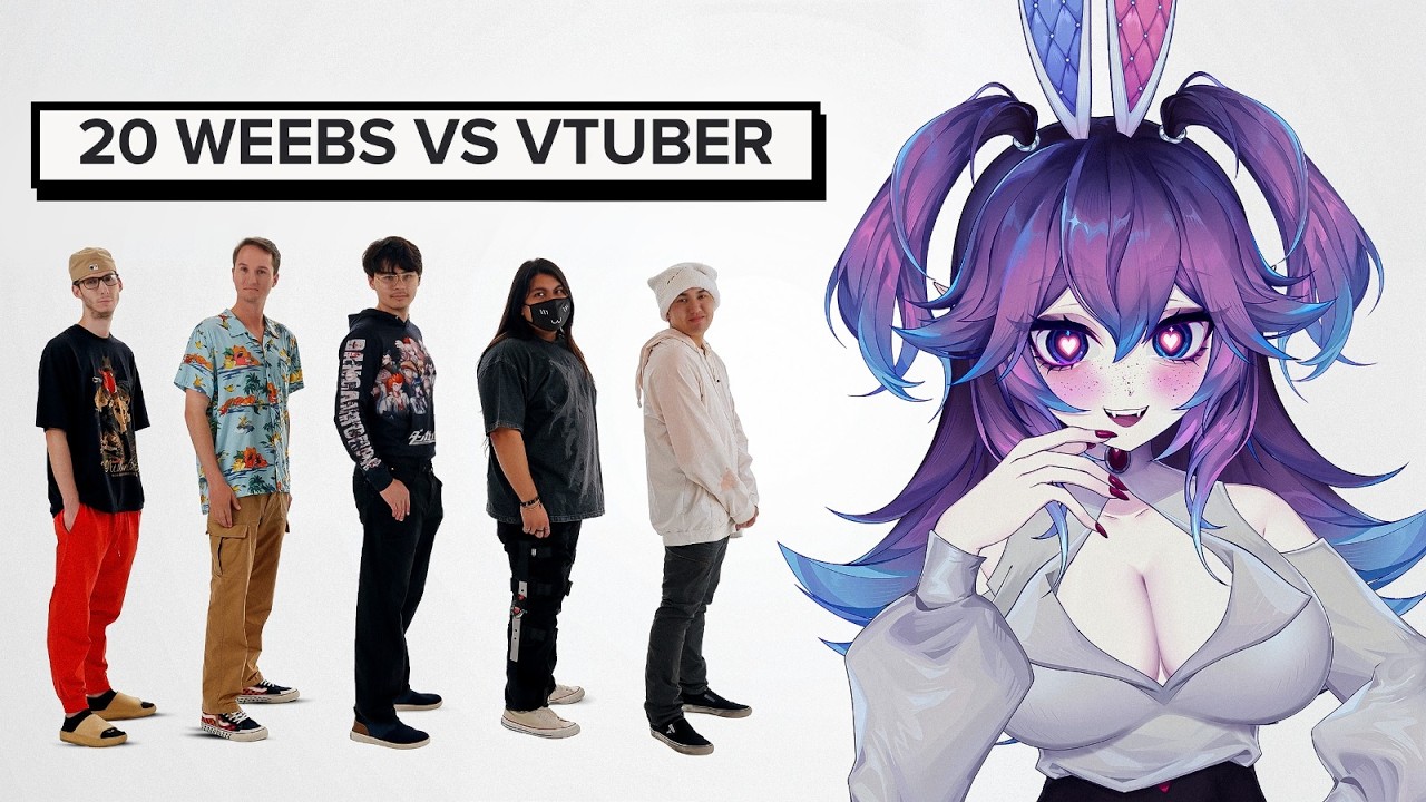 20 WEEBS VS 1 VTUBER