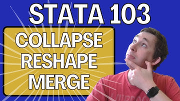 Stata 103: De 4 opdrachten voor het herstructureren en combineren van gegevens die u moet kennen!