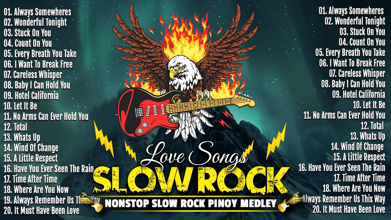Nonstop Slow Rock Love Songs 💝 Best Soft Rock Songs Of All Time 💝 Greatest Hits Slow Rock Ballads