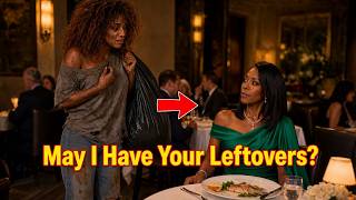 HOMELESS GIRL BEGGED THE BILLIONAIRE FOR LEFTOVERS — SHE HAD NO IDEA IT WAS HER MISSING MOTHER