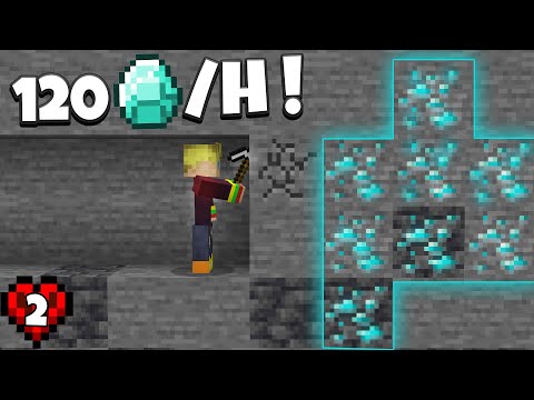 GERIAUSIAS Būdas ieškoti Deimantų Minecrafte !😮 2# Hardcore