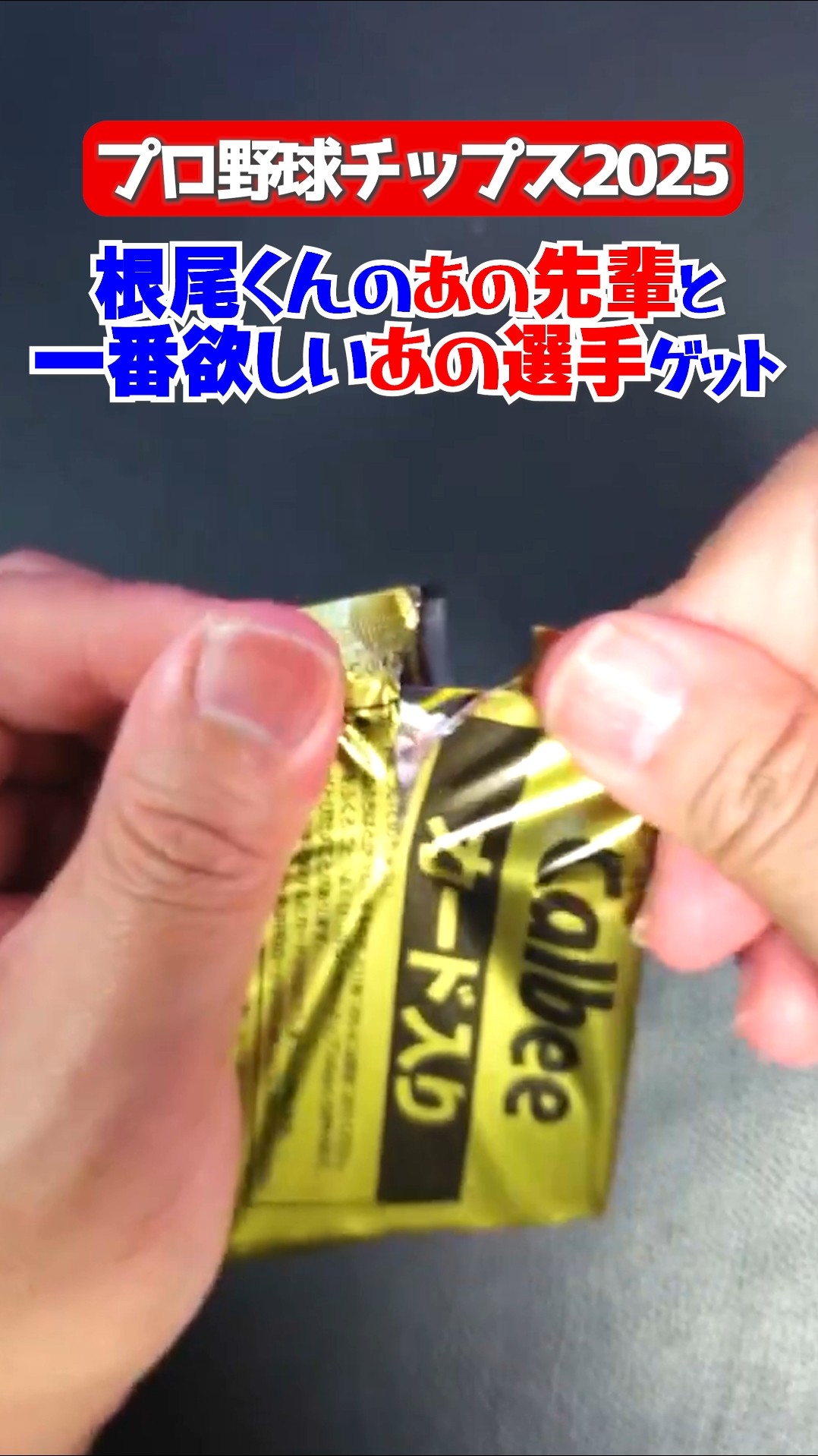 プロ野球チップス】根尾くんの先輩とセ・リーグで1番欲しいあの