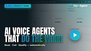Build an AI Call Center in Minutes — VoxxAgent Product Walkthrough screenshot 3