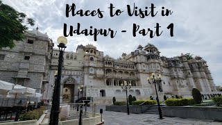 Places to Visit in Udaipur - Part 1 | Udaipur | City palace, Boat ride at Lake Pichola, Khamma Ghani screenshot 4