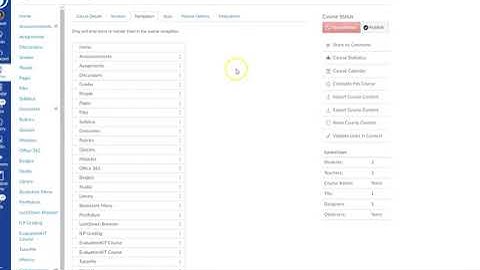 Customizing Navigation in Your Canvas Course