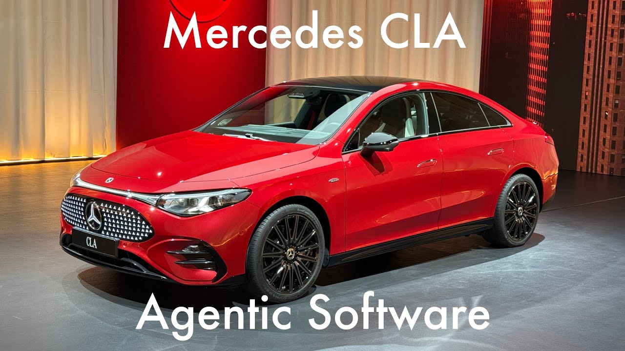 Mercedes CLA software in-depth with James Liu: the future of EVs is ...