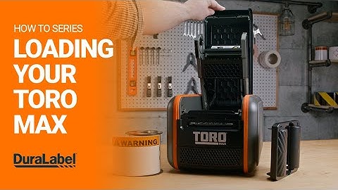 Mastering Labeling: How To Load Your Toro Max Industrial Label Printer
