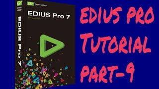 edius pro 7 5 tutorial part 9 adding B role
