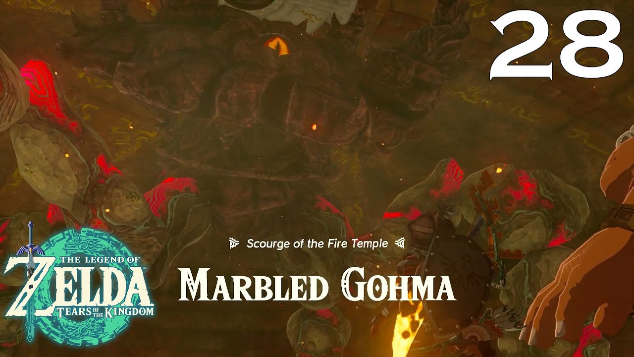 Legend of Zelda Tears of the Kingdom [28] Marbled Gohma! (Also the