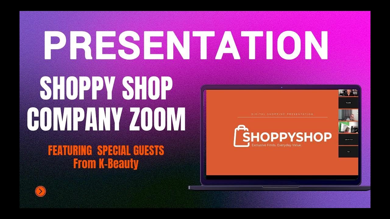 Shoppy Shop Company Presentation with Kauri and Jennifer Thompson