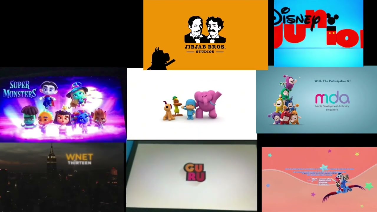 Thomas, Bluey, StoryBots, Oddbods, Pocoyo, TOTS, AYAOTD, SM, LE, TATRK Credits Remix