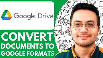 How to Convert Documents to Google Formats in Google Drive - 2025 (NEW METHOD)