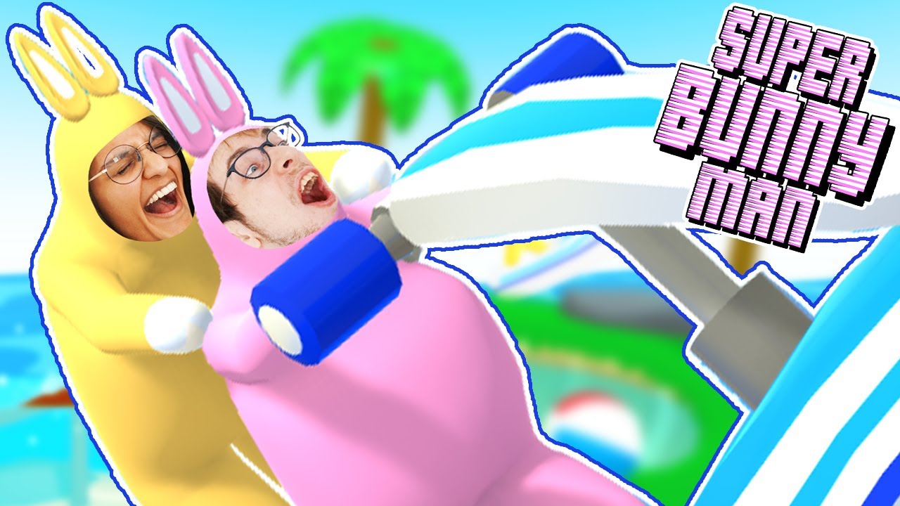 PÅ STRANDEN FOR AT KANINE - Super Bunny Man - Episode 6