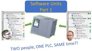TIA Portal: Software Units (Multiple Projects on the same PLC) Part 1 screenshot 3