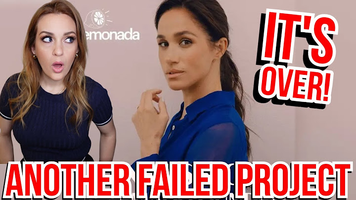BIGGEST FLOP SO FAR: MEGHAN MARKLE'S CONFESSIONS OF A SUCKY BUSINESS LADY IS OVER, SHE "QUITS" AGAIN