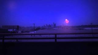 Fireworks effects test in the web cam