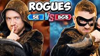 5th Edition VS Baldur's Gate 3: Rogues