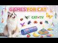 CAT GAMES 🐾 3D Cat TV Madness – Chicken Run • Mouse Hunt • Butterfly Flutter! 😺 | 6 Hours 4K60FPS