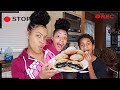 Cooking Fried Oreo with Desi Des