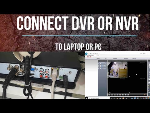Video: Een Computer Aansluiten Op Een DVR