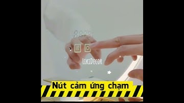 Gương Led chữ nhật cảm ứng 3 màu LikiDecor #shorts