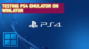 SHADPS4 EMULATOR TESTING ON WINLATOR 7.1 GLIBC / GAME CRASH