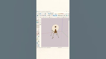 #Sketchupcore Armchair Speed Modeling Part 1 #sketchup #sketchuptutorial #interiordesign #3dmodeling