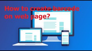 How to create barcode on web pages? screenshot 4