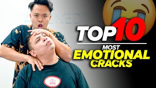 TOP 10: *MOST EMOTIONAL* BACK CRACK COMPILATION!😭🔥 | Asmr Chiropractor | Dr Tubio