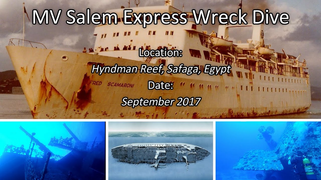 SCUBA Diving Inside the Wreck of the MV Salem Express - The Titanic of