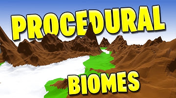 How I Made Procedural Biome Terrain Generation