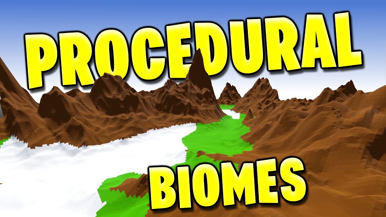 How I Made Procedural Biome Terrain Generation - YouTube
