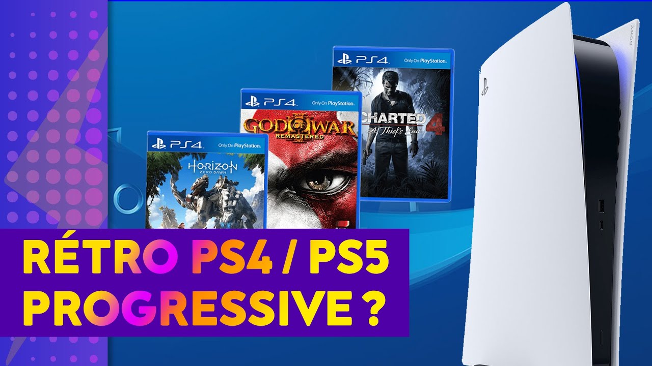 Jeux PS4 sur PS5 vers une progressive ? 🤔 YouTube