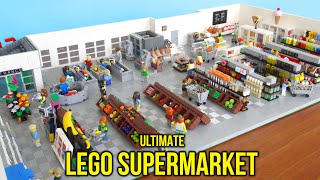 Ultimate Lego Supermarket - With Bakery, Freezers, Checkouts & More