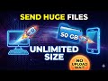 Send Large Files Free Unlimited Size No Uploading Needed!