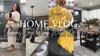 HOME VLOG | VLOGMAS DAY 1 | FORMAL DINING AREA REFRESH | ROOM TRANSFORMATION | COZY DINNER RECIPE