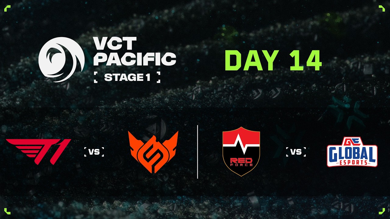 T1 vs FS / NS vs GE - VCT Pacific - Stage 1 - Group Stage - Day 14