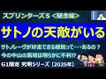【スプリンターズステークス2025＜疑念編＞】サトノレーヴの天敵が今年も参戦！昨年は7着に敗退！そのリベンジができる根拠って・・・あるの？