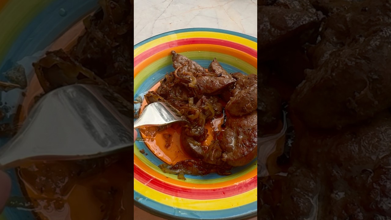 Liver and onions make a quick and healthy meal for people who exercise