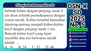 Pembahasan Soal OSN-K SD 2025 No. 5 - Olimpiade Matematika SD Tingkat Kabupaten/Kota