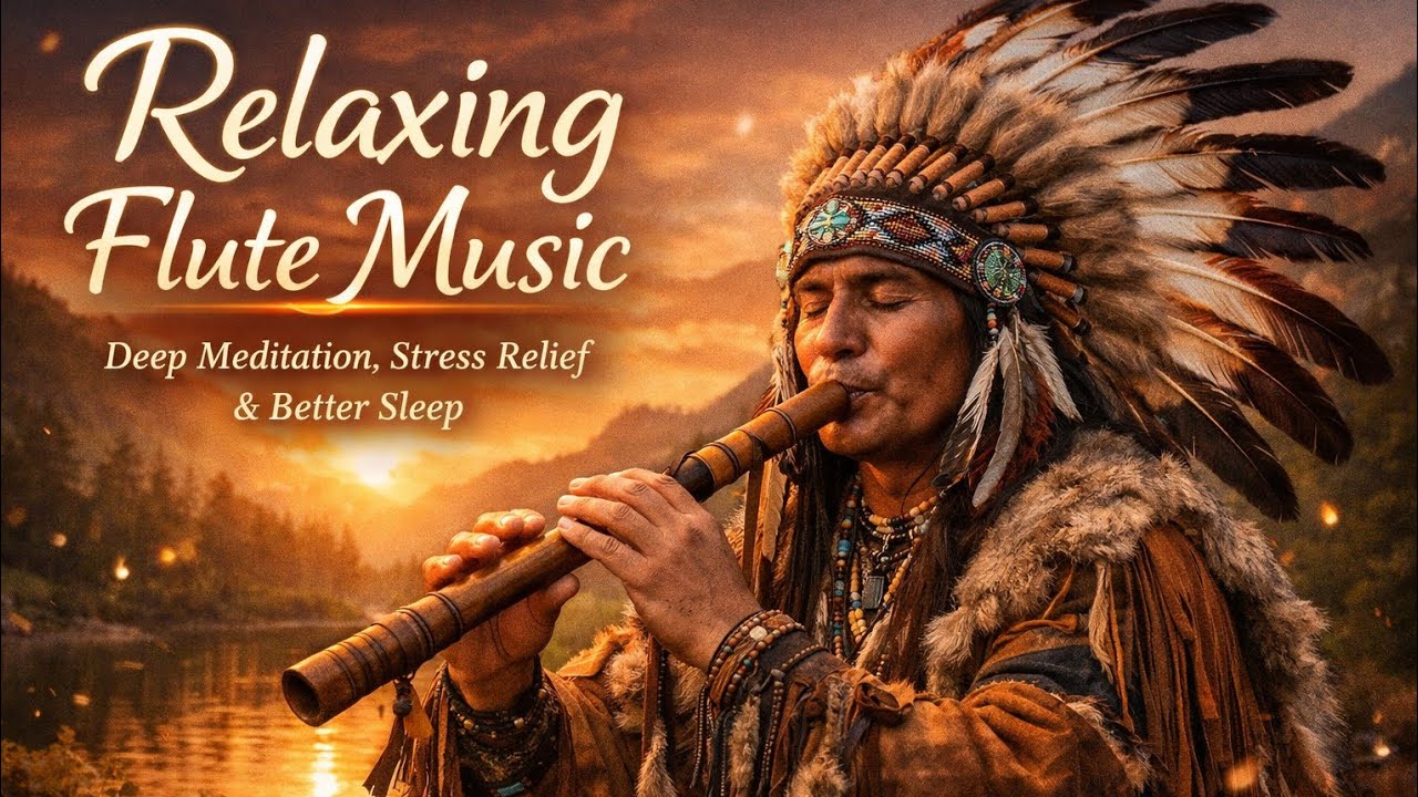 Relaxing Flute Music | Deep Meditation, Stress Relief & Better Sleep