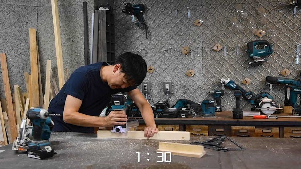 チャレンジ企画!2分でDIY【津田工務店チャンネル#46】 YouTube